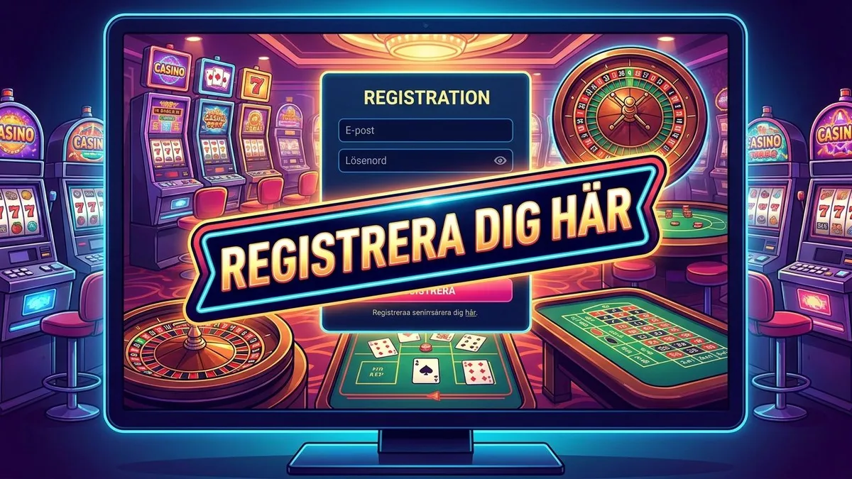 Registrera dig med bonus